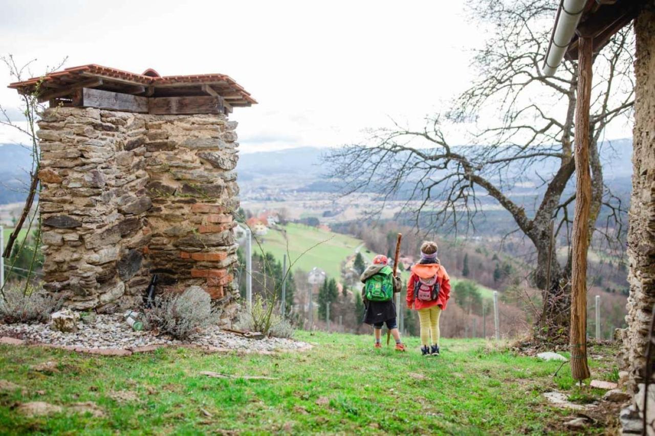 Ferienwohnung Stiegelbauer Fichte Sausal Exteriér fotografie